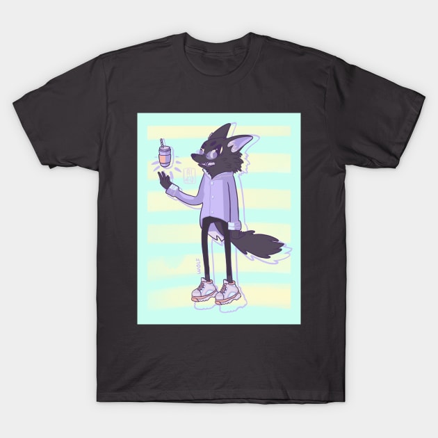 Wolf like coffee T-Shirt by Space_Radio